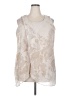 H By Halston Ivory Sleeveless Blouse Size XL - photo 1