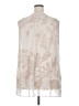 H By Halston Ivory Sleeveless Blouse Size XL - photo 2