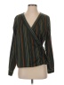 Lumiere 100% Polyester Green Long Sleeve Blouse Size S - photo 1