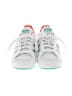 Adidas Color Block White Green Sneakers Size 4 - photo 2