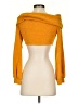Blue Blush Yellow Orange Pullover Sweater Size S - photo 2