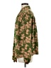 Assorted Brands Floral Green Long Sleeve Blouse Size M - photo 5
