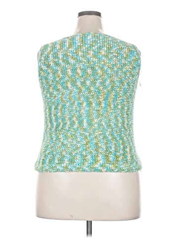 Villager Sport by Liz Claiborne Sleeveless Blouse (view 2)