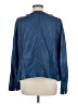 Marina Sport Blue Leather Jacket One size - photo 2