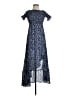 Lulus 100% Polyester Paisley Blue Casual Dress Size XS - photo 1