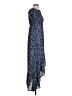 Lulus 100% Polyester Paisley Blue Casual Dress Size XS - photo 4