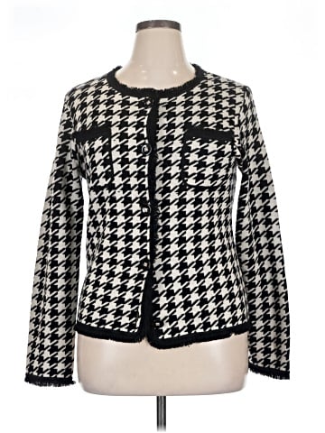 Sutton Studio Wool Cardigan (view 1)