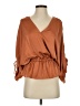 Ramy Brook 100% Polyester Brown 3/4 Sleeve Blouse Size XS - photo 1