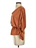 Ramy Brook 100% Polyester Brown 3/4 Sleeve Blouse Size XS - photo 5