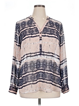 A.N.A. A New Approach Long Sleeve Blouse