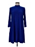 Annalee + Hope Solid Blue Casual Dress Size M - photo 1