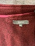 Serra 100% Polyester Burgundy Coat Size XL - photo 6