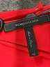 BCBGMAXAZRIA 100% Polyester Solid Red Casual Dress Size XS - photo 7