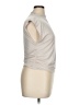 DKNY Jeans Tan Ivory Short Sleeve Top Size XL - photo 4