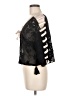 Alberto Makali 100% Polyester Black 3/4 Sleeve Blouse Size M - photo 5