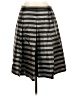 Halogen Stripes Gray Casual Skirt Size 12 - photo 2