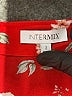 Intermix 100% Silk Red Long Sleeve Silk Top Size 2 - photo 7