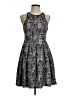 Parker Black Gray Cocktail Dress Size S - photo 1