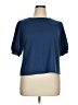 LC Lauren Conrad Blue Short Sleeve Top Size XL - photo 1