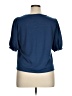 LC Lauren Conrad Blue Short Sleeve Top Size XL - photo 2