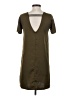 H&M Solid Brown Casual Dress Size 4 - photo 2
