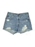 Levi's 100% Cotton Blue Denim Shorts Size 26 waist - photo 1