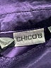 Chico's Purple Jacket Size Lg (2) - photo 7
