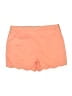 Kenar Solid Orange Shorts Size 10 - photo 2