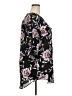 Torrid 100% Polyester Floral Black 3/4 Sleeve Blouse Size 2X Plus (2) - photo 4