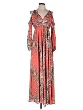 farm rio anthurium flowers blue slip maxi dress Pink Anthurium Flowers Slip Maxi Dress – FARM Rio