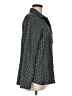 Old Navy 100% Cotton Houndstooth Black Long Sleeve Button-Down Shirt Size M - photo 4