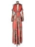 Judith March Paisley Orange Casual Dress Size M - photo 2