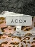 ACOA collection 100% Polyester Animal Print Silver Cocktail Dress Size M - photo 7