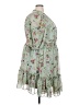 Taylor 100% Polyester Floral Green Casual Dress Size 22W - photo 4