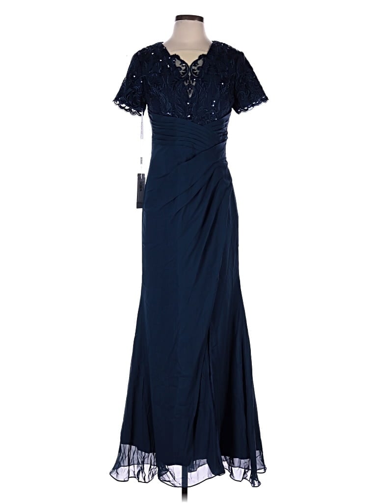 Pre-owned Jj's House Cocktail Dress In Blue