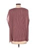 MAX 100% Recycled Polyester Burgundy 3/4 Sleeve Blouse Size 10 - photo 2
