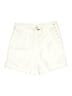 Chico's 100% Linen Solid Ivory Shorts Size Lg (2.5) - photo 1