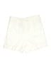 Chico's 100% Linen Solid Ivory Shorts Size Lg (2.5) - photo 2