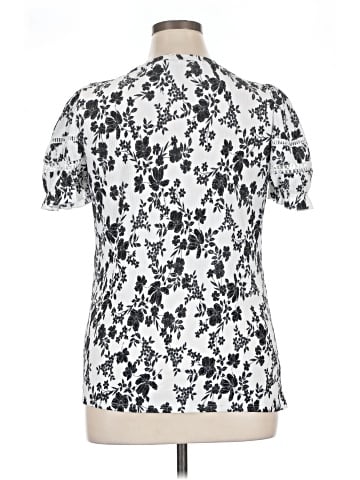 Como Blu Short Sleeve Blouse (view 2)