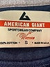 American Giant 100% Cotton Blue Jacket Size S - photo 6
