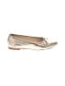 Maeve Metallic Gold Flats Size 6 - photo 1