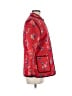 Anne Carson 100% Silk Print Red Jacket Size M - photo 4