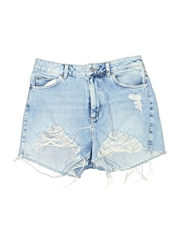 Topshop Denim Shorts (view 1)