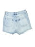 Topshop 100% Cotton Blue Denim Shorts Size 6 - photo 2