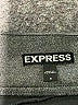 Express Metallic Silver Faux Leather Skirt Size 8 - photo 4