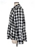 CALVIN KLEIN JEANS Checkered-gingham Black Long Sleeve Blouse Size XL - photo 5
