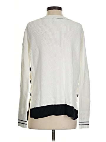 White + Warren Pullover Sweater (view 2)