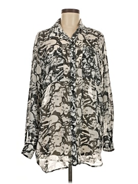American Apparel Long Sleeve Blouse