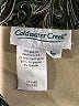 Coldwater Creek Paisley Green Long Sleeve Blouse Size L - photo 7