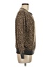 Splendid Animal Print Brown Pullover Sweater Size M - photo 4